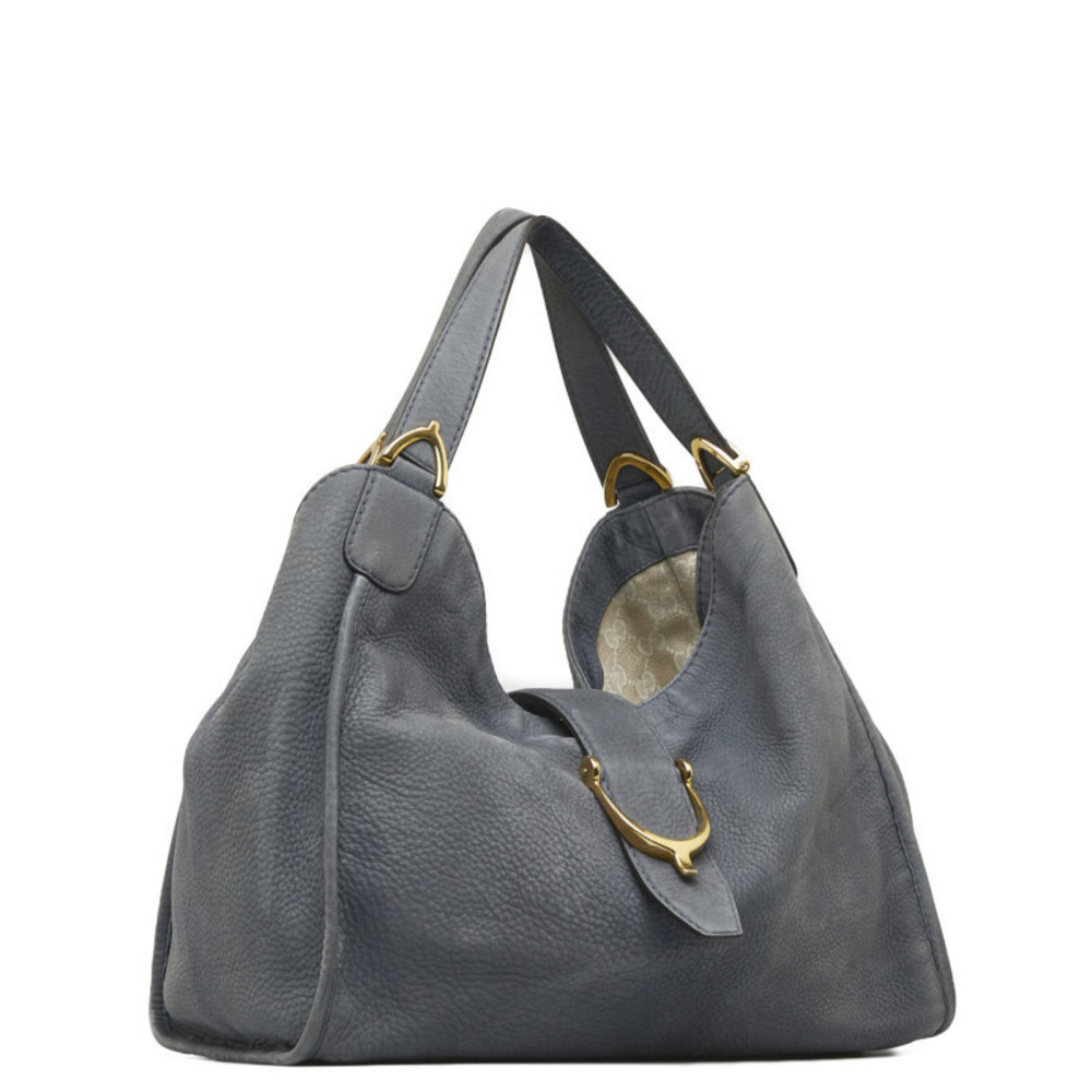 Gucci Blue Stirrup Soft Bag Shoulder